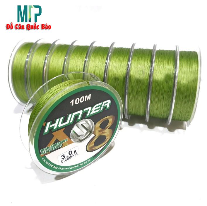 [Siêu mịn-Siêu khỏe] Dây Câu Dù-PE Hunter X8