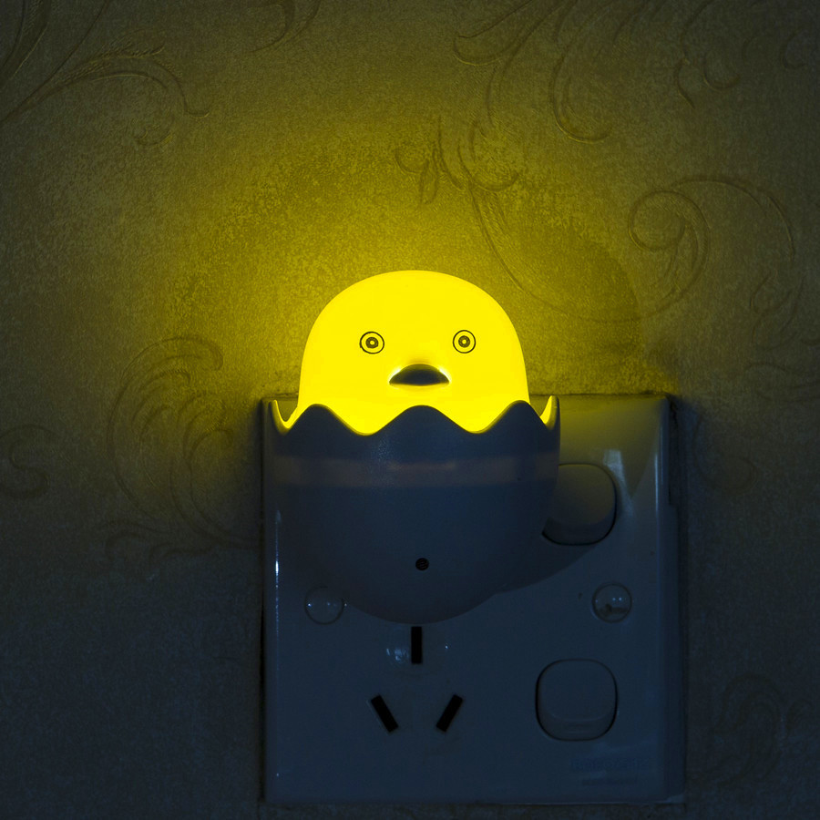 CHICKEN SHAPE AUTOMATIC SENSOR NIGHT LIGHT Mini night light, led night light, wall mounted led light, cute light, touch light, automatic light