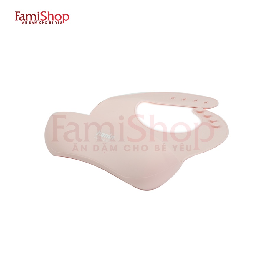 Yếm ăn dặm silicone Hanin Baby