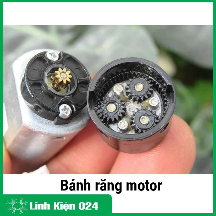 Động cơ giảm tốc 180 3V tốc độ motor 1350 vòng/phút
