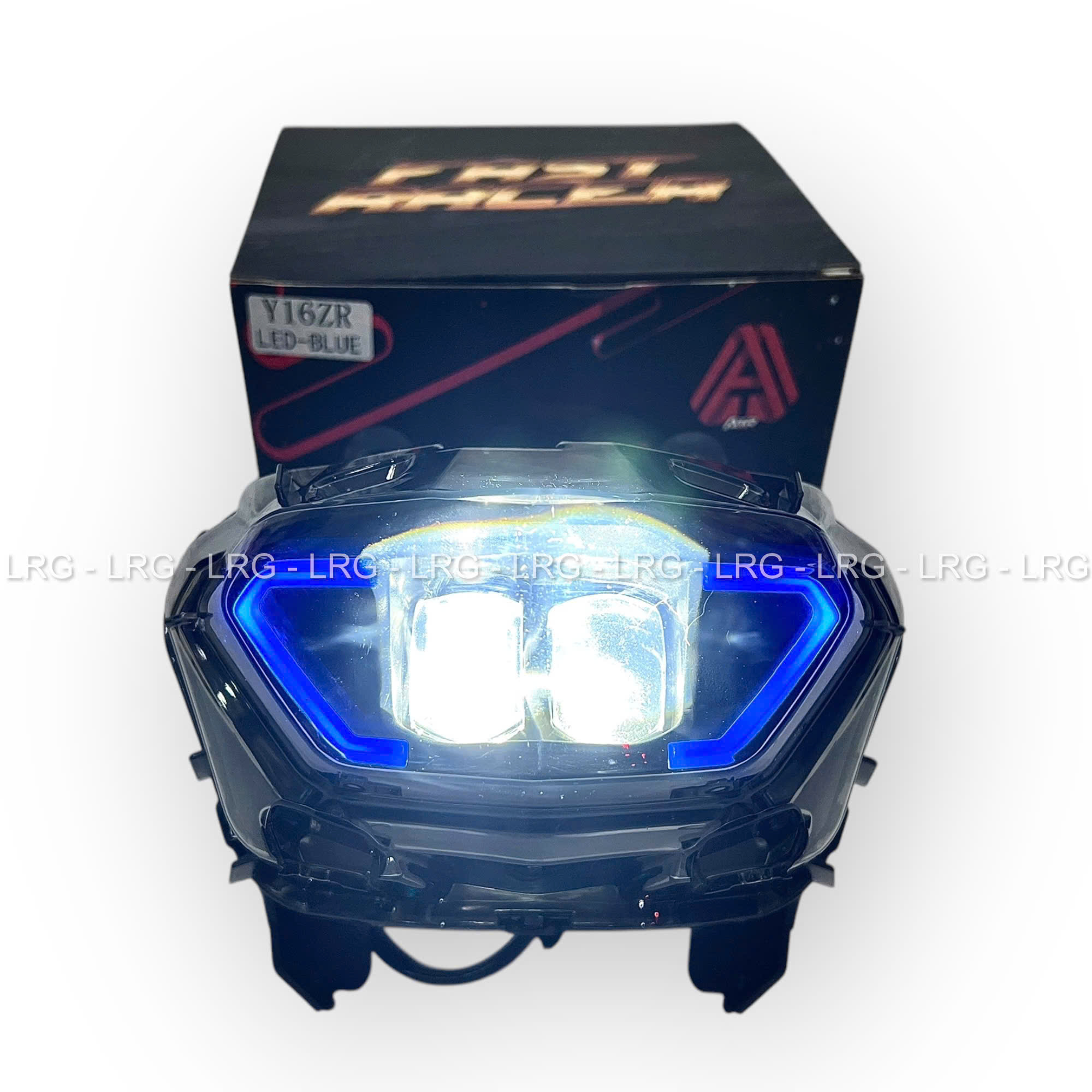 Pha Đèn, Chóa Đèn Led Bi Cầu Exciter 155 Viềng Đèn Led HighLight Lắp Đặt Như Zin