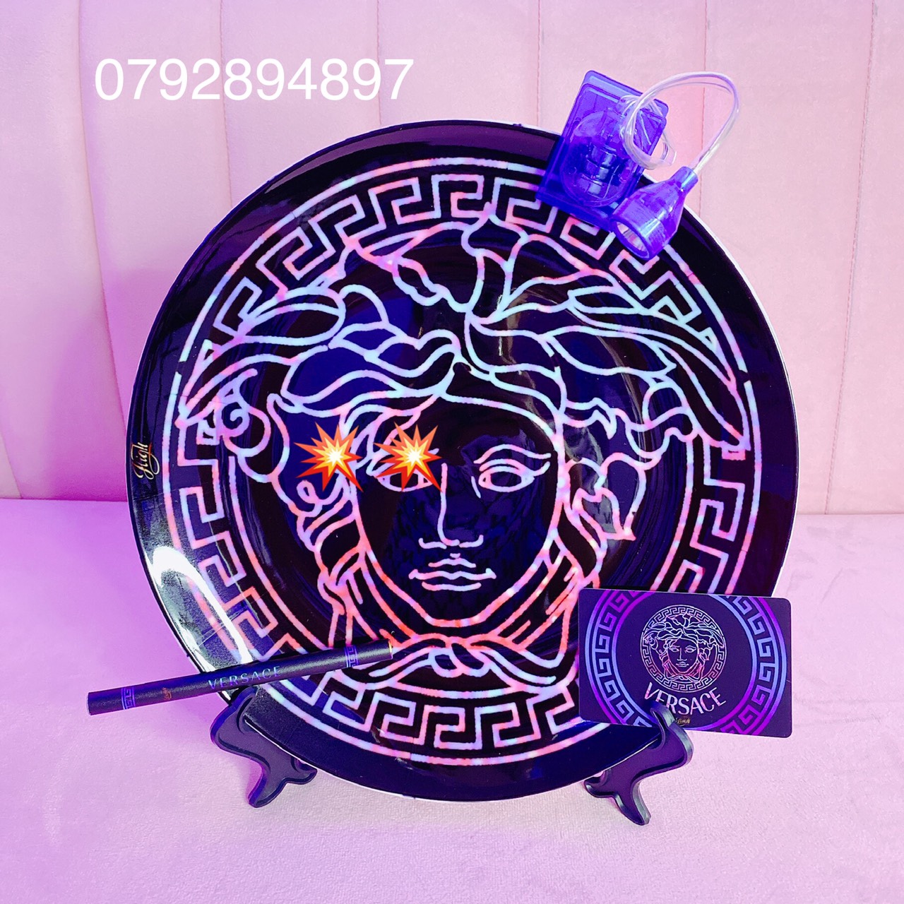 [HCM]đĩa xào ke lv tiệc trang trí decor