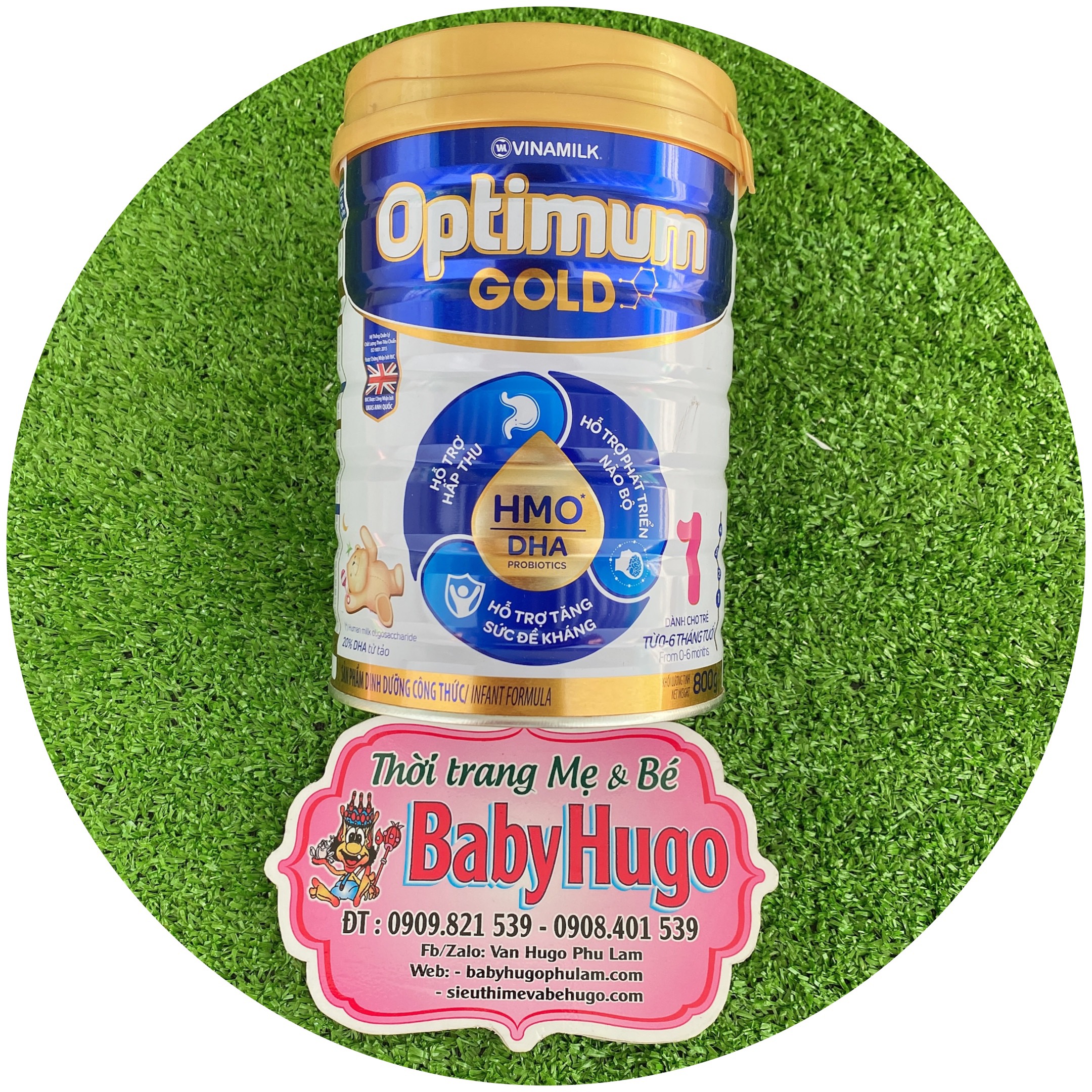 [MẪU MỚI] Sữa Optimum Gold 1 800g (trẻ từ 0-6 tháng)
