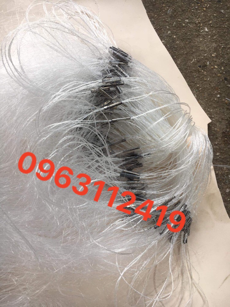 "Lưới đánh cá 3 màn 6cm cao 3 mét dài 80 mét"