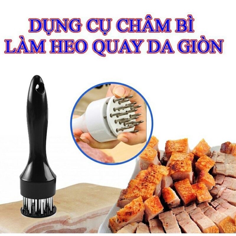 Dụng cụ châm bì,châm thịt lợn thịt bò,dập thịt