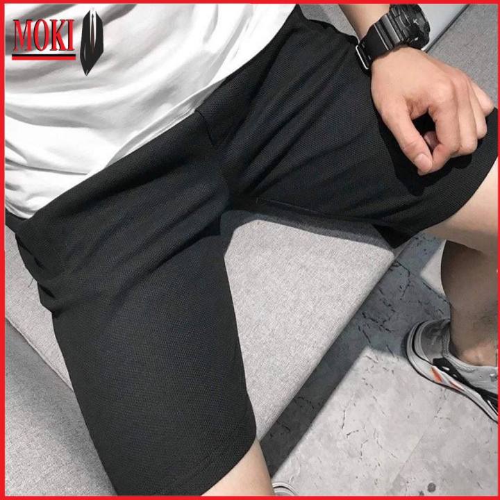 Quần sooc đũi nam MOKI vải Li-Nen cao cấp mềm mịn (HOTTREND 2021) quần short thể thao chuẩn form cạp chun dây rút