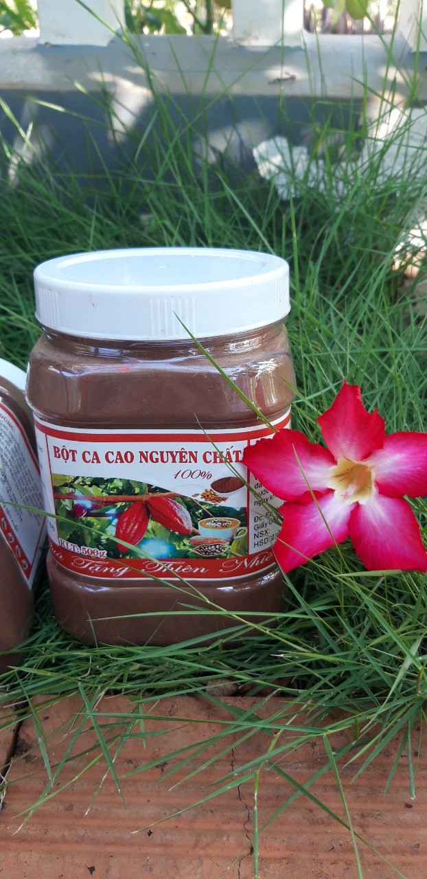 Bột ca cao nguyên chất từ Đăk Lăk 500g
