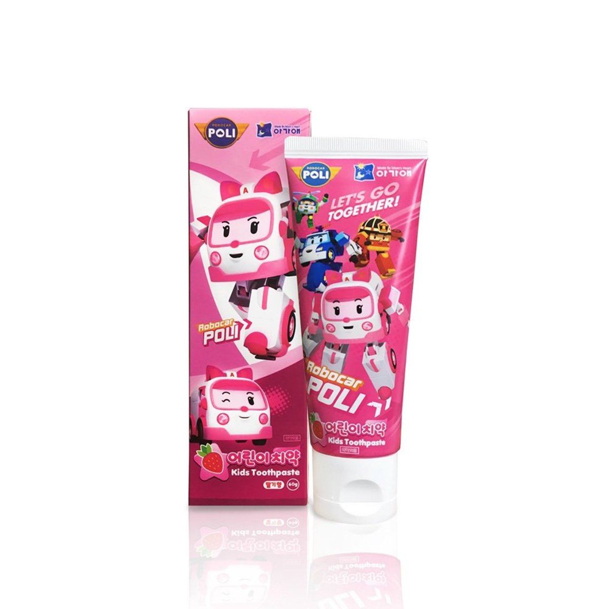 Kem đánh răng trẻ em Cao cấp Robocar POLI 80g - Hàn Quốc