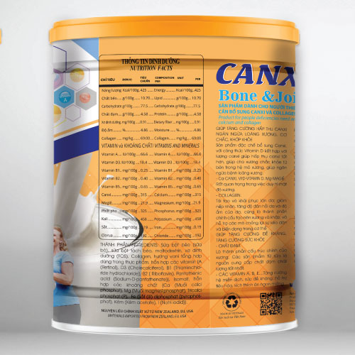 Sữa bột Wincofood Canxi Bone & Joints lon 800g