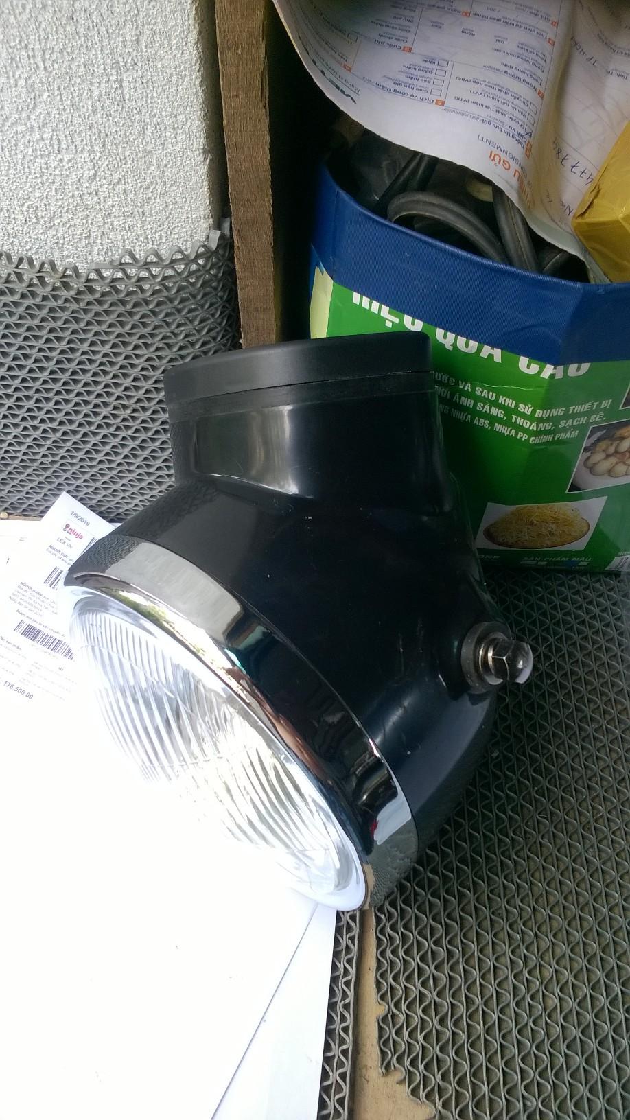 trọn bộ :gáo chóa kiếng đồng hồ Cd-CL-màu đen