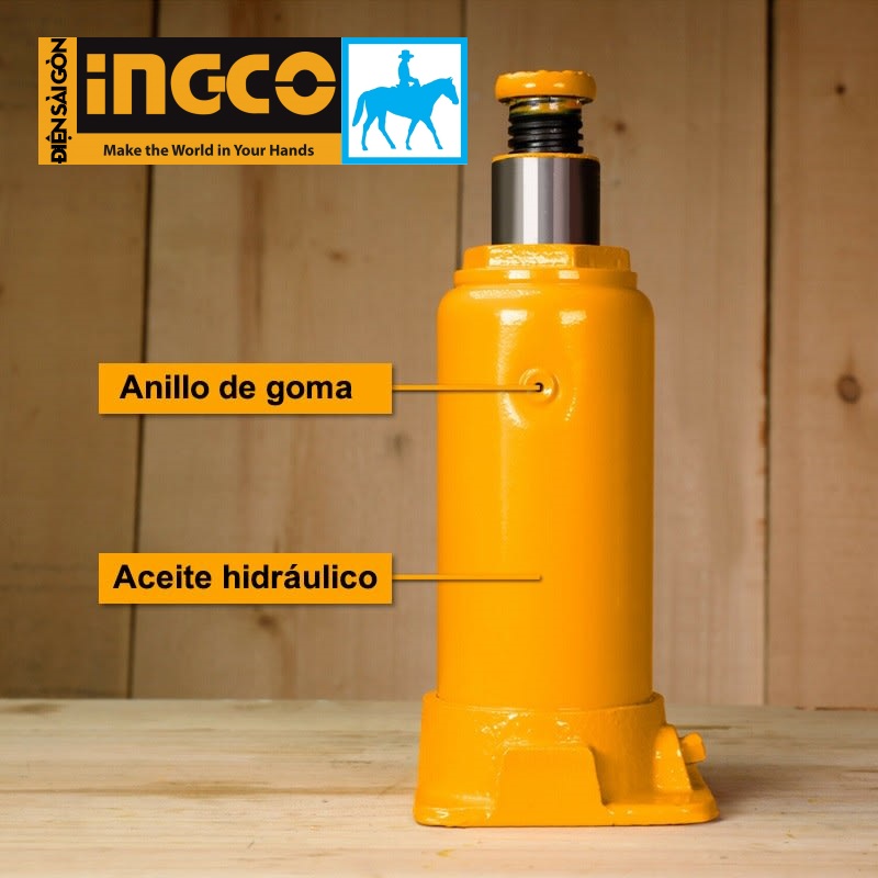 Con đội kích đội thủy lực 12 tấn Ingco HBJ1202