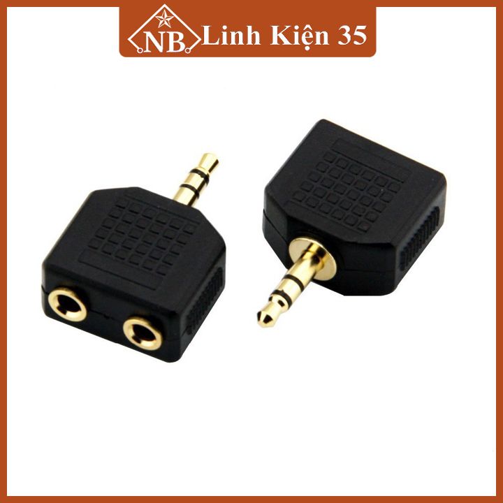 Jack chia Audio 3.5mm 2 cổng ra