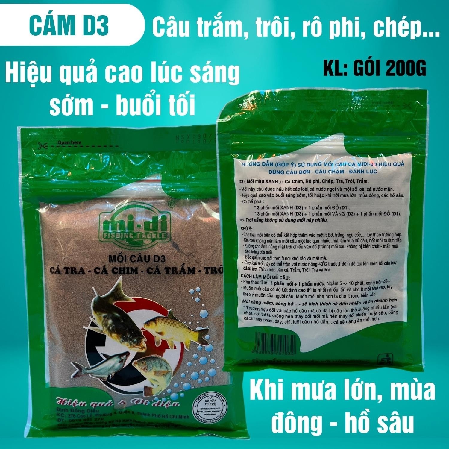 Mồi Câu Cá Rô Phi, Chép, Mè, Chẽm SIÊU NHẠY - Cám Câu Cá Tổng Hợp Vị Tanh, Cám Huỳnh Khoa, D1 D2 D3, Lão Quỷ Mồi Câu Đài, Câu Cá Mương, Cá Lăng, Cá Trê, Cá Tra, Trắm, Phụ Kiện Câu Cá SHIWA
