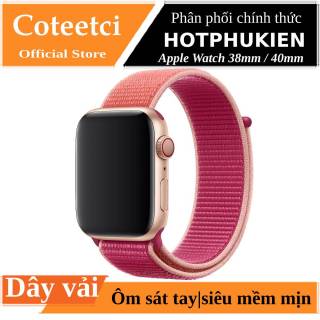 [HCM]Dây vải đeo thay thế cho Apple Watch 38mm 40mm hiệu Coteetci Sport Loop (thời trang cá tính dây siêu bền chắc chắn thiết kế ôm sát tay) - Phân phối bởi Hotphukien thumbnail