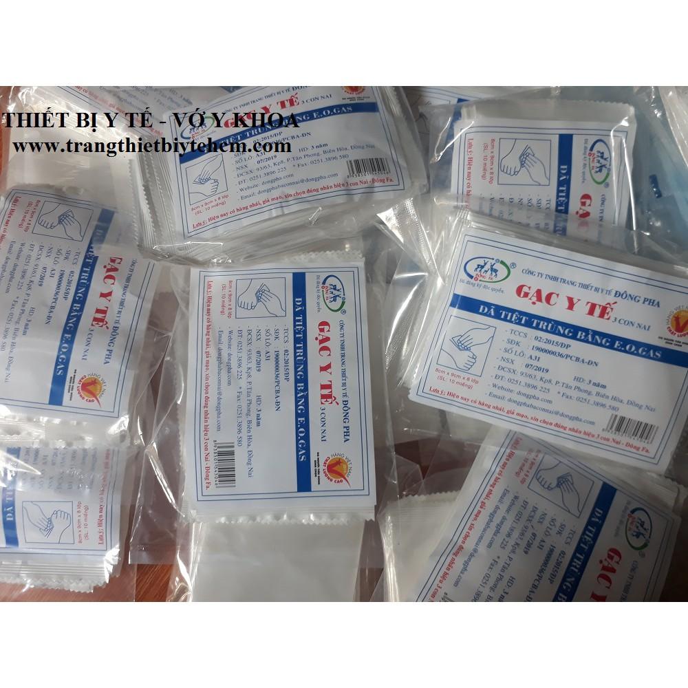 Gạc y tế tiệt trùng đông pha