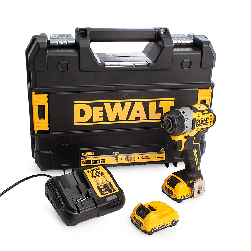Máy khoan vặn vít dùng pin Dewalt 12V DCF601D2-KR
