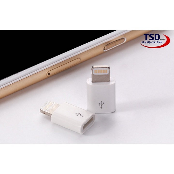 Đầu Nối Cáp Sạc Samsung Ra Iphone Lightning - Bảo Hành 1 Đổi 1