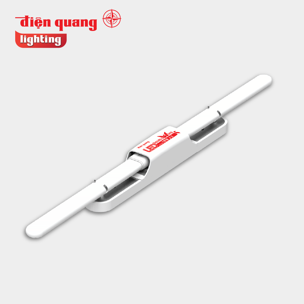 BỘ ĐÈN LED DOUBLE WING ĐIỆN QUANG 18Wx2 / Bóng nhựa / Bóng thủy tinh * Doublewing
