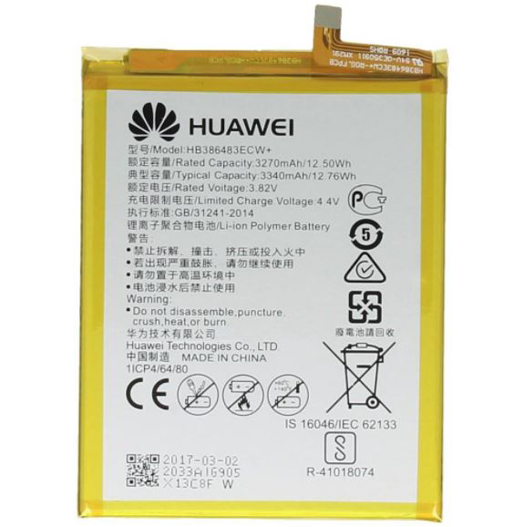Pin huawei honor 6x / hb386483ecw+ / gr5-2017 / bll-l22 / bl-l22