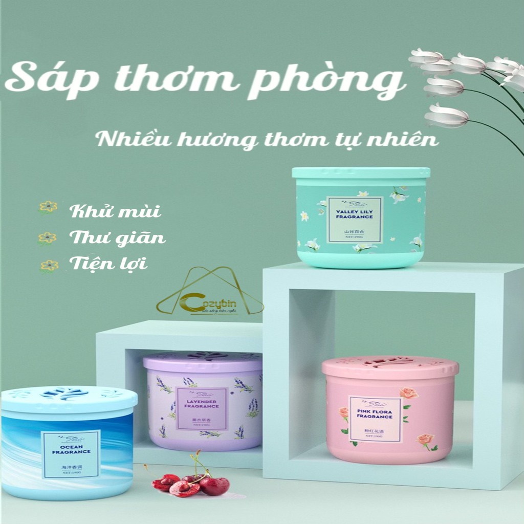 Sáp thơm để phòng, tủ quần áo và nhà vệ sinh