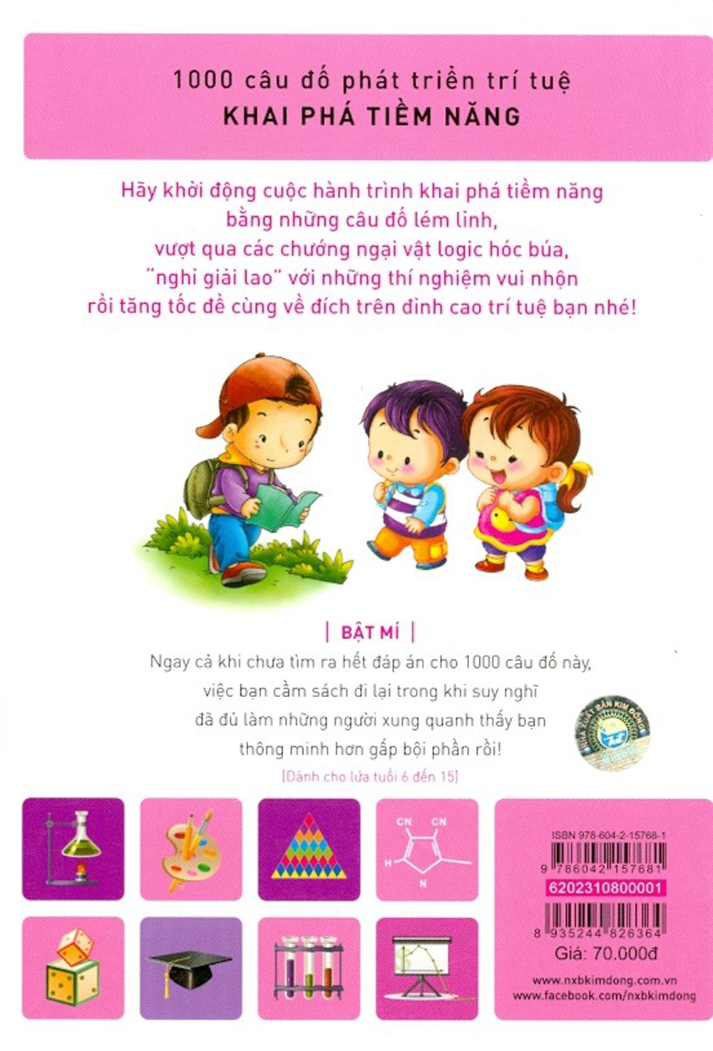 1000 Câu Đố Phát Triển Trí Tuệ - Khai Phá Tiềm Năng