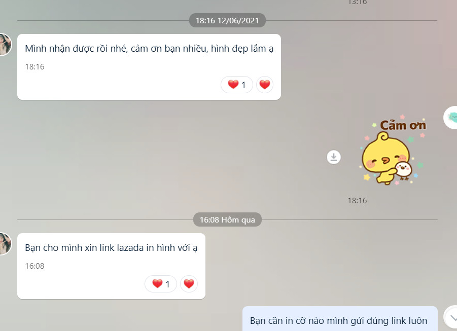 [HCM]Combo khách đặt in ảnh theo yêu cầu