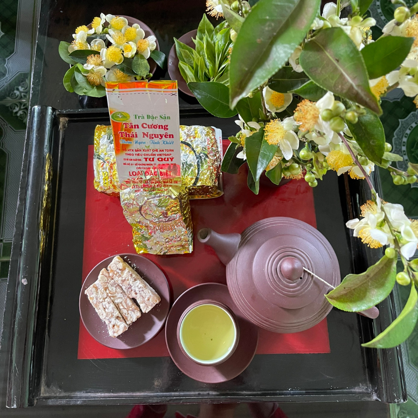 Trà xanh hảo hạng  Tư Quý( combo 2 gói 100g)