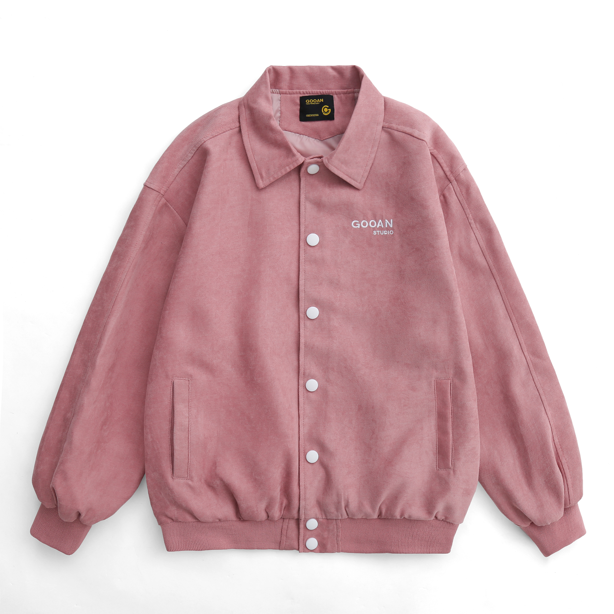 Áo Khoác Varsity Bomber Gooan Basic Form Rộng