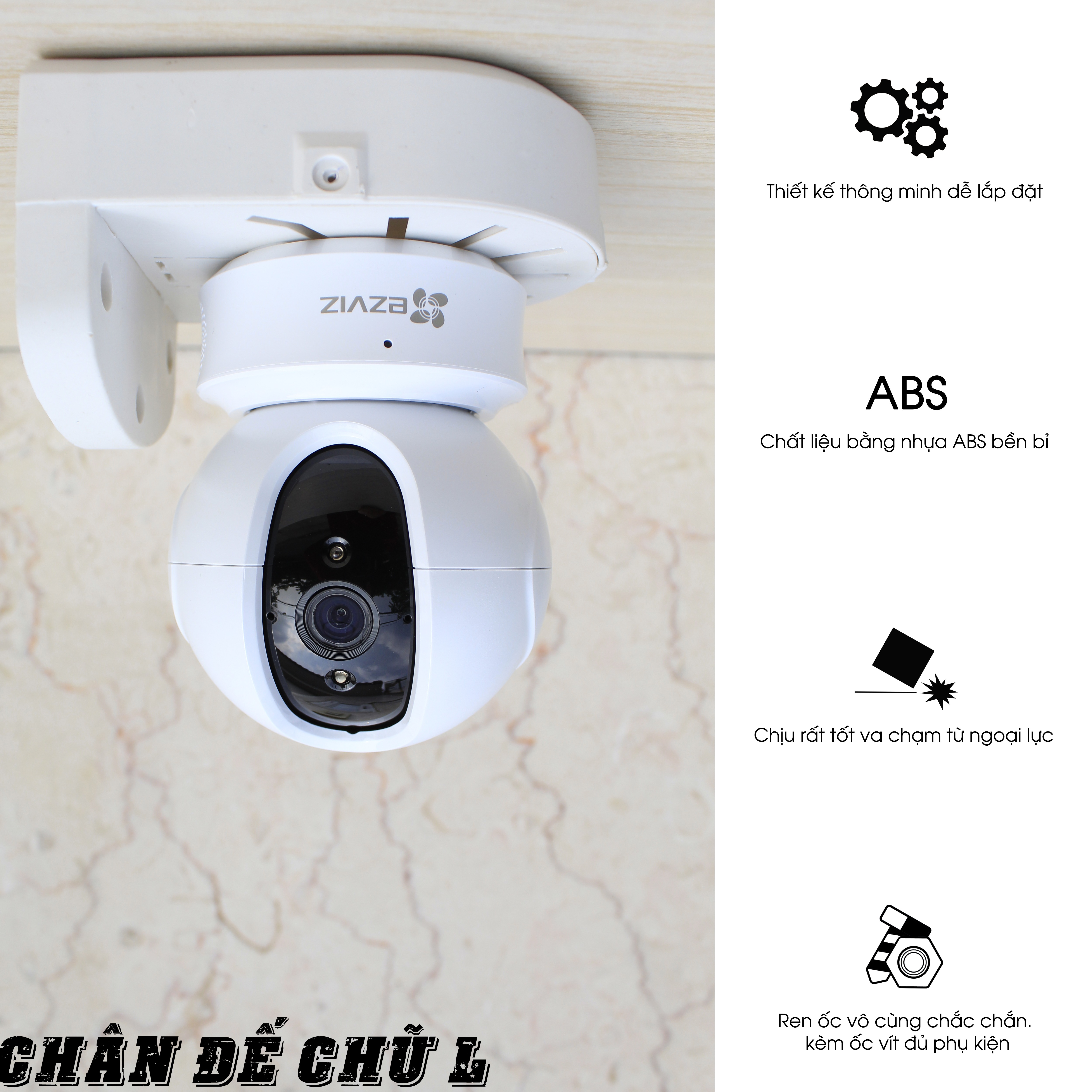 Chân đế Camera Chữ L - Đa Năng - Tiện Dụng