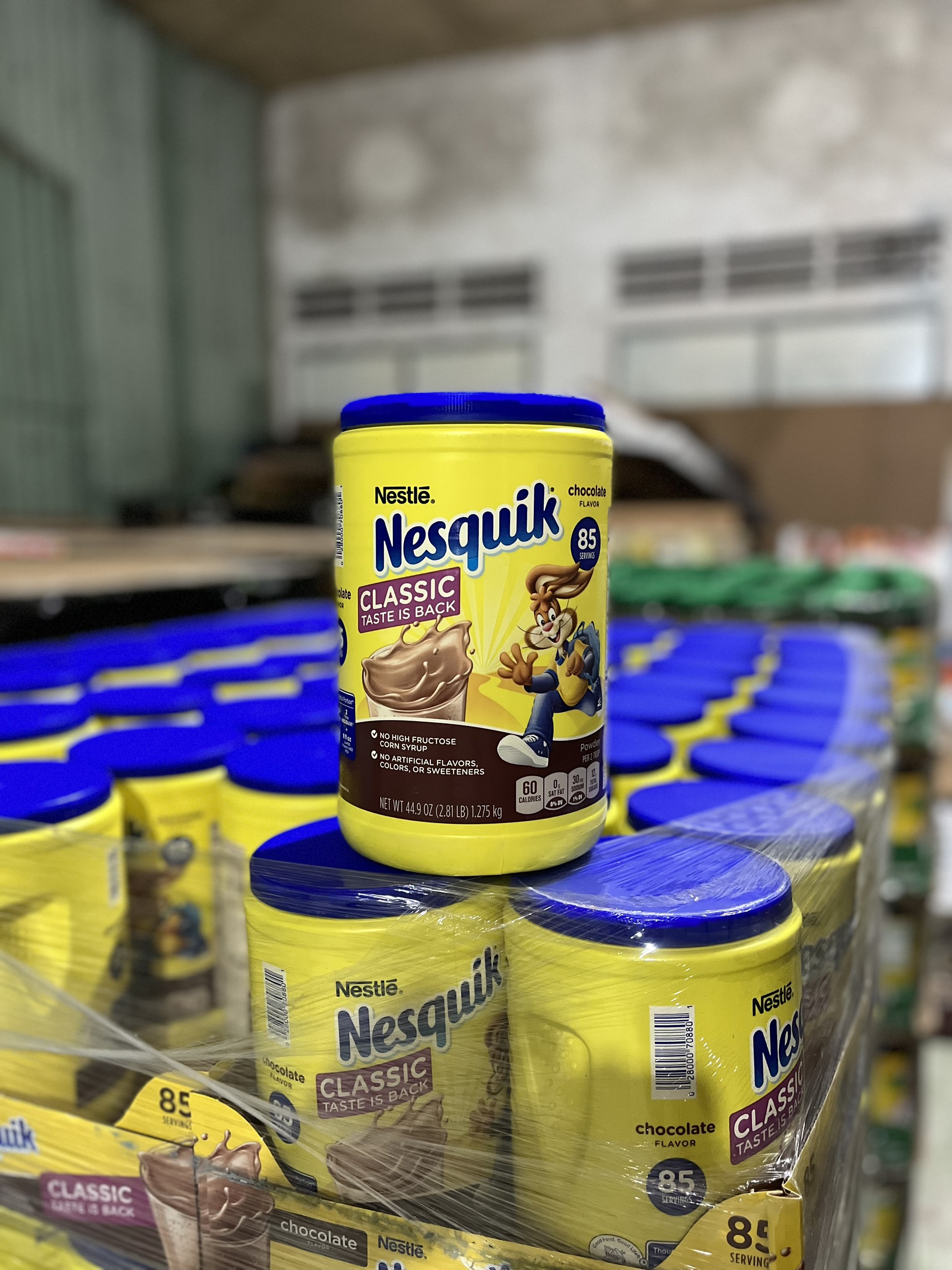 Sữa Bột Socola Nesquik 1.275kg – Mỹ date 2025