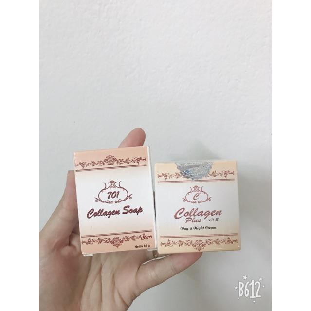 combo Kem collagen plus vite 701 chính hãng