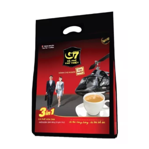 Cà phê sữa g7 3in1 trung nguyên legend túi 50 gói 800g