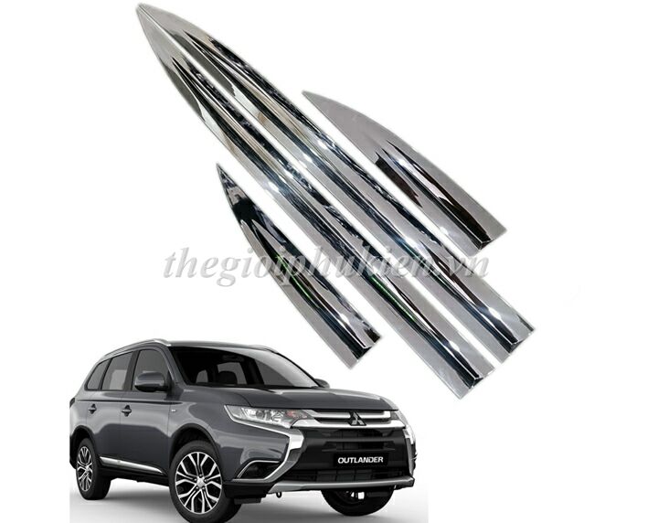 Bộ ốp sườn, nẹp sườn Mitsubishi Outlander