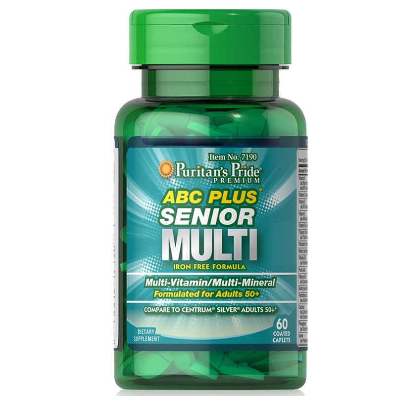 Vitamin ABC Plus senior multi cho người già 60 viên