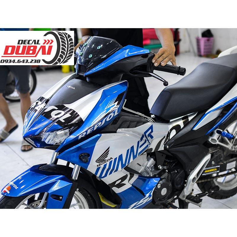 Tem Trùm Winner X Xanh Ngọc Repsol