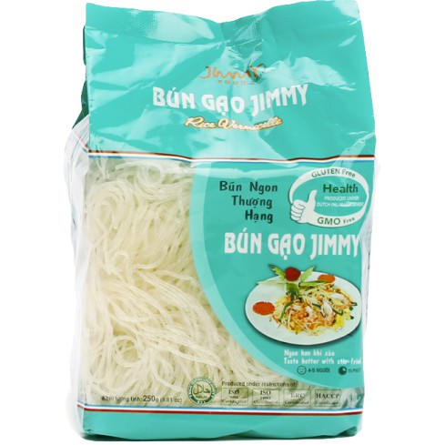 Bún Gạo Sạch Jimmy 250Gr [Date: 11/2024]