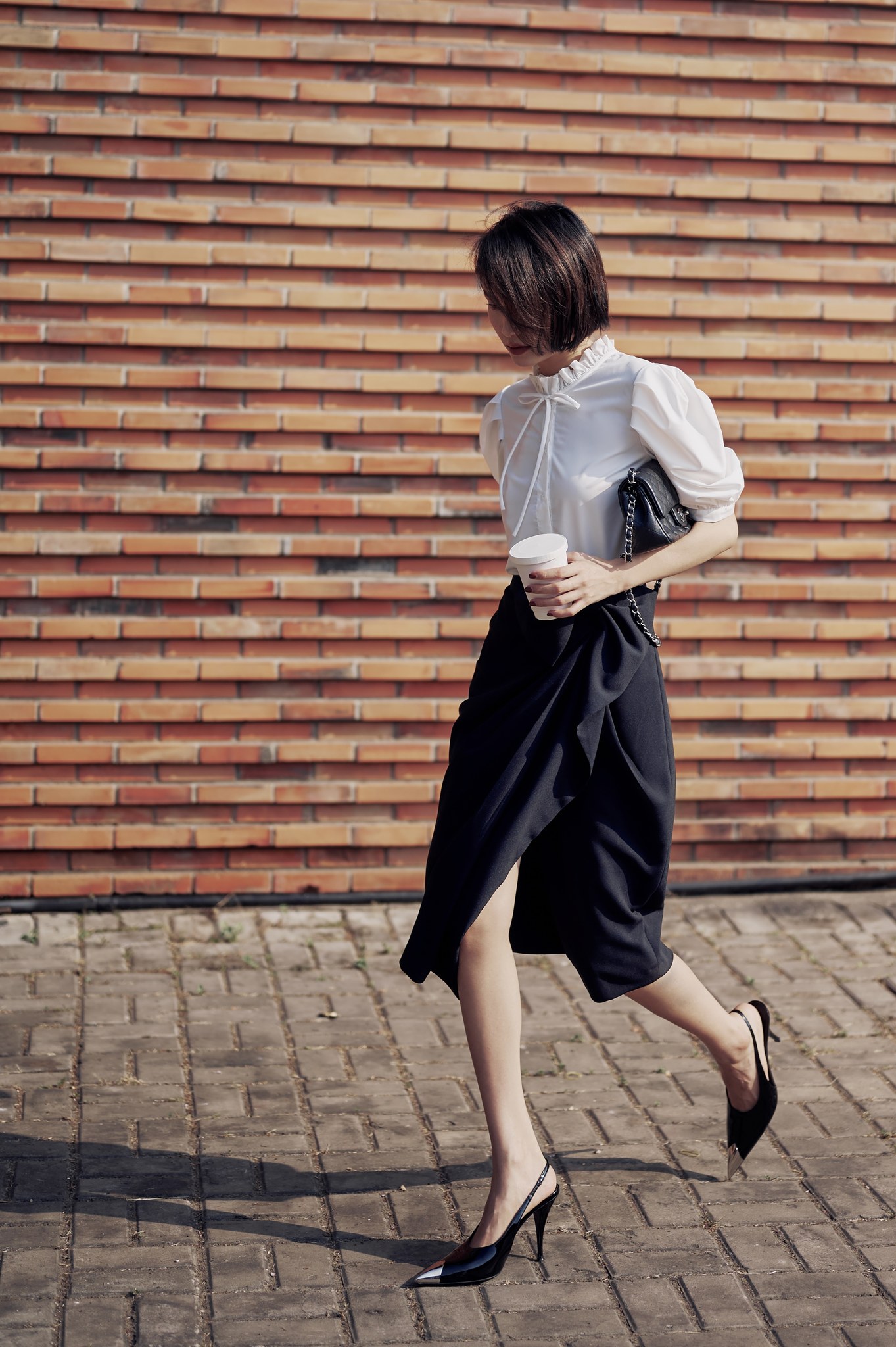 HUONG BOUTIQUE Áo sơ mi cotton lụa nữ BSSM15