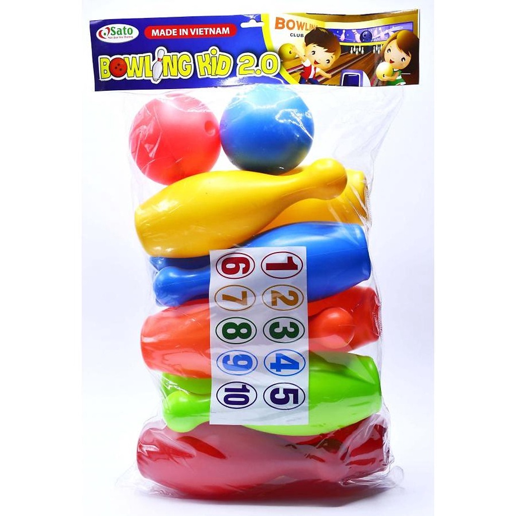 Đồ chơi tăng cường khả năng vận động và khéo léo-bowling kid 2.0 hàng việt nam