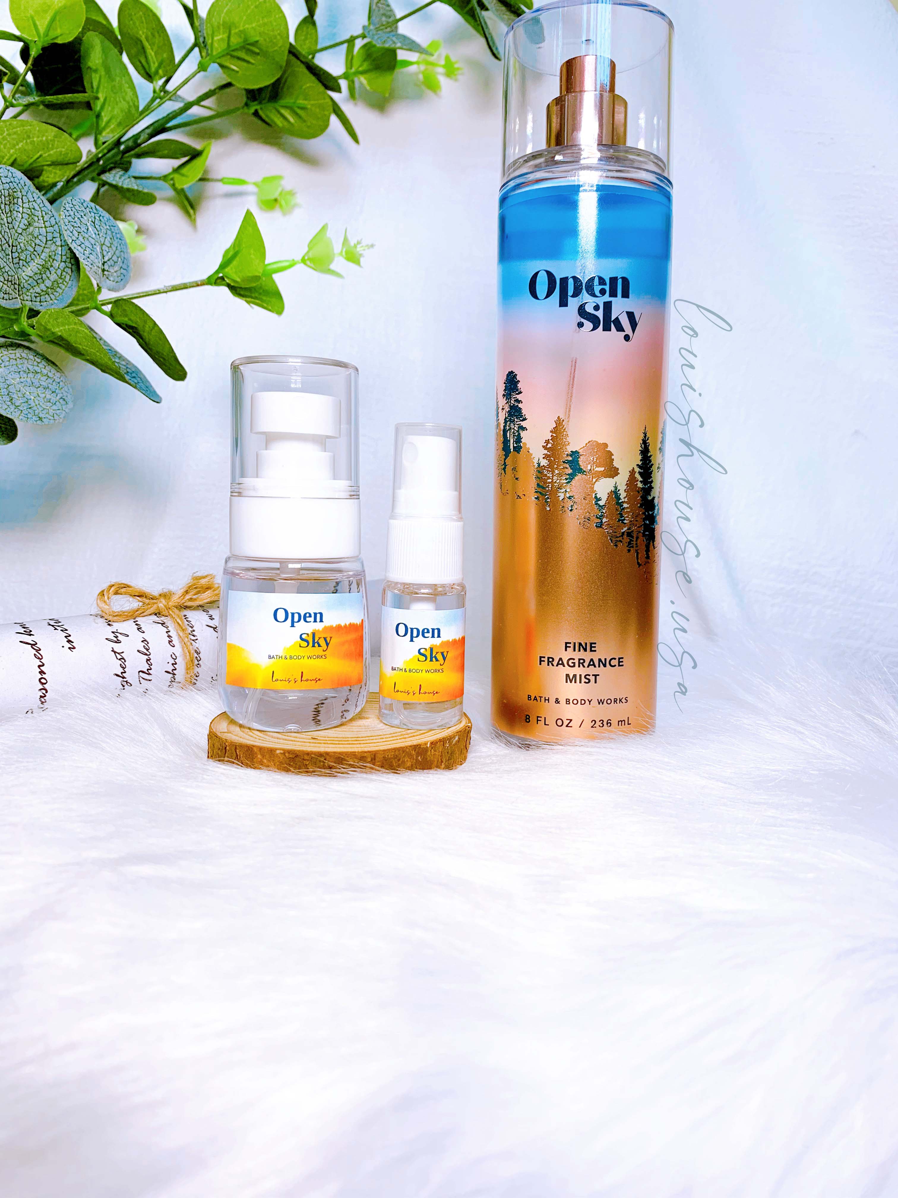 [ Mini 10ml & 36ml ] OPEN SKY - Xịt thơm toàn thân Bath & Body Works Mỹ