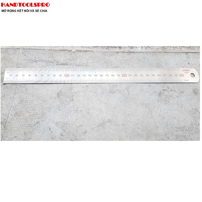300mm thước thép thẳng d0019-300 c-mart