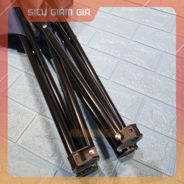 Ghế gấp du lịch, dã ngoại câu cá màu đen 250