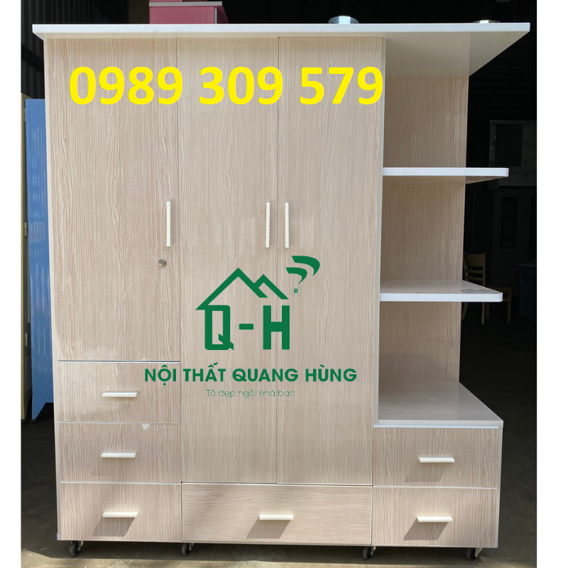 Tủ nhựa đài loan có kệ cao cấp hcm