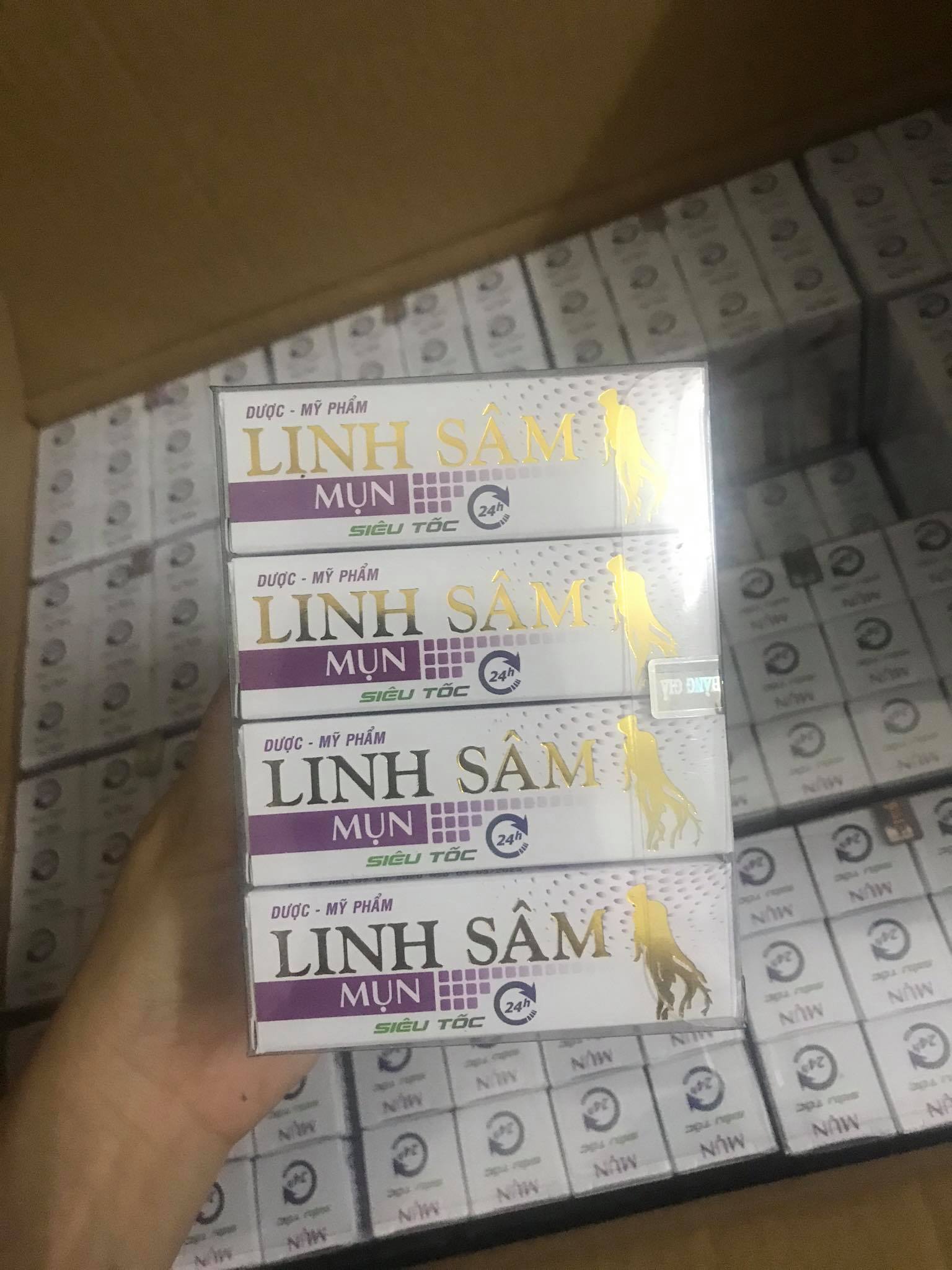 Mụn Siêu Tốc 24h Linh Sâm 5ml