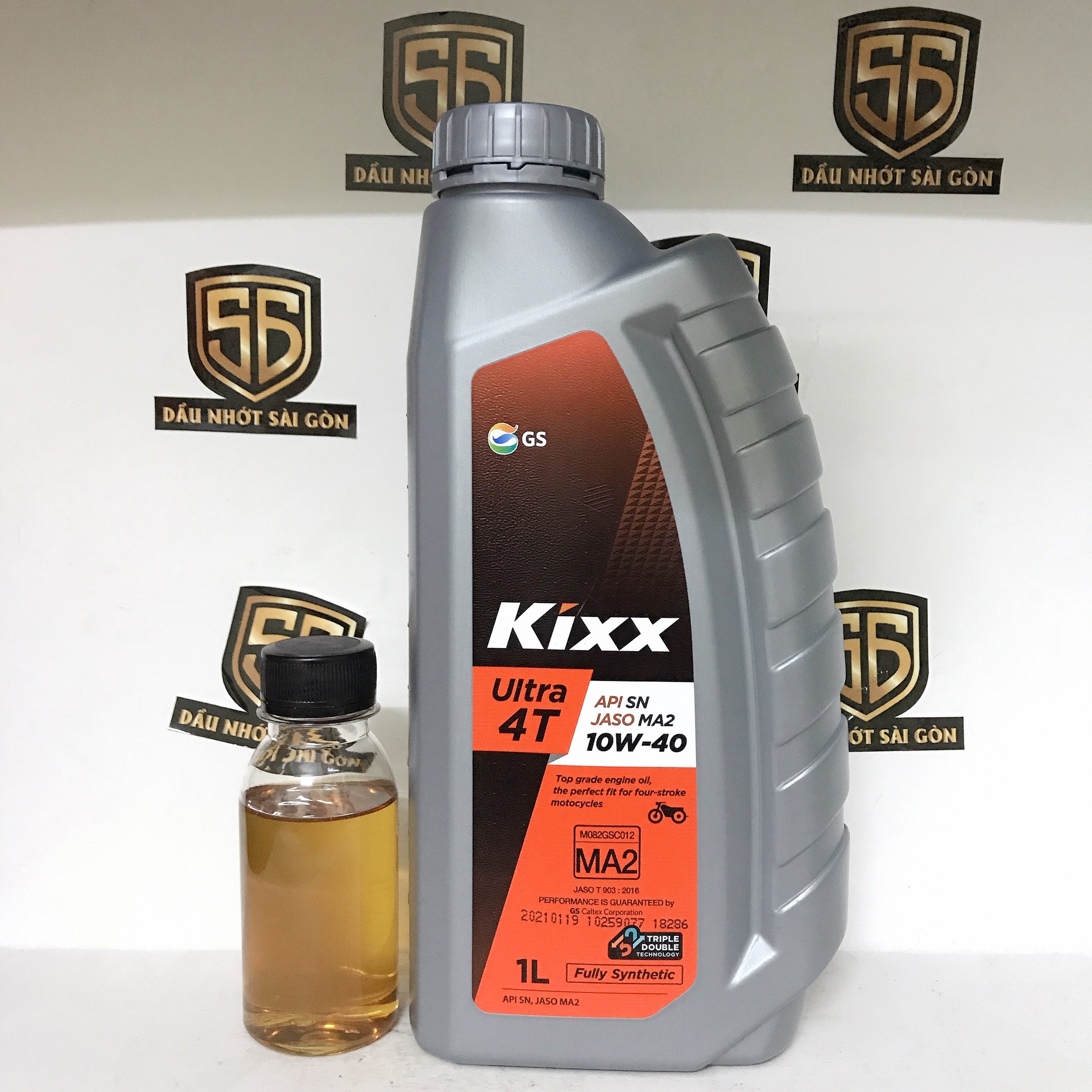 [Có chiết lẻ] KIXX Ultra 4T SN 10W40 - Nhớt tổng hợp cao cấp cho xe máy