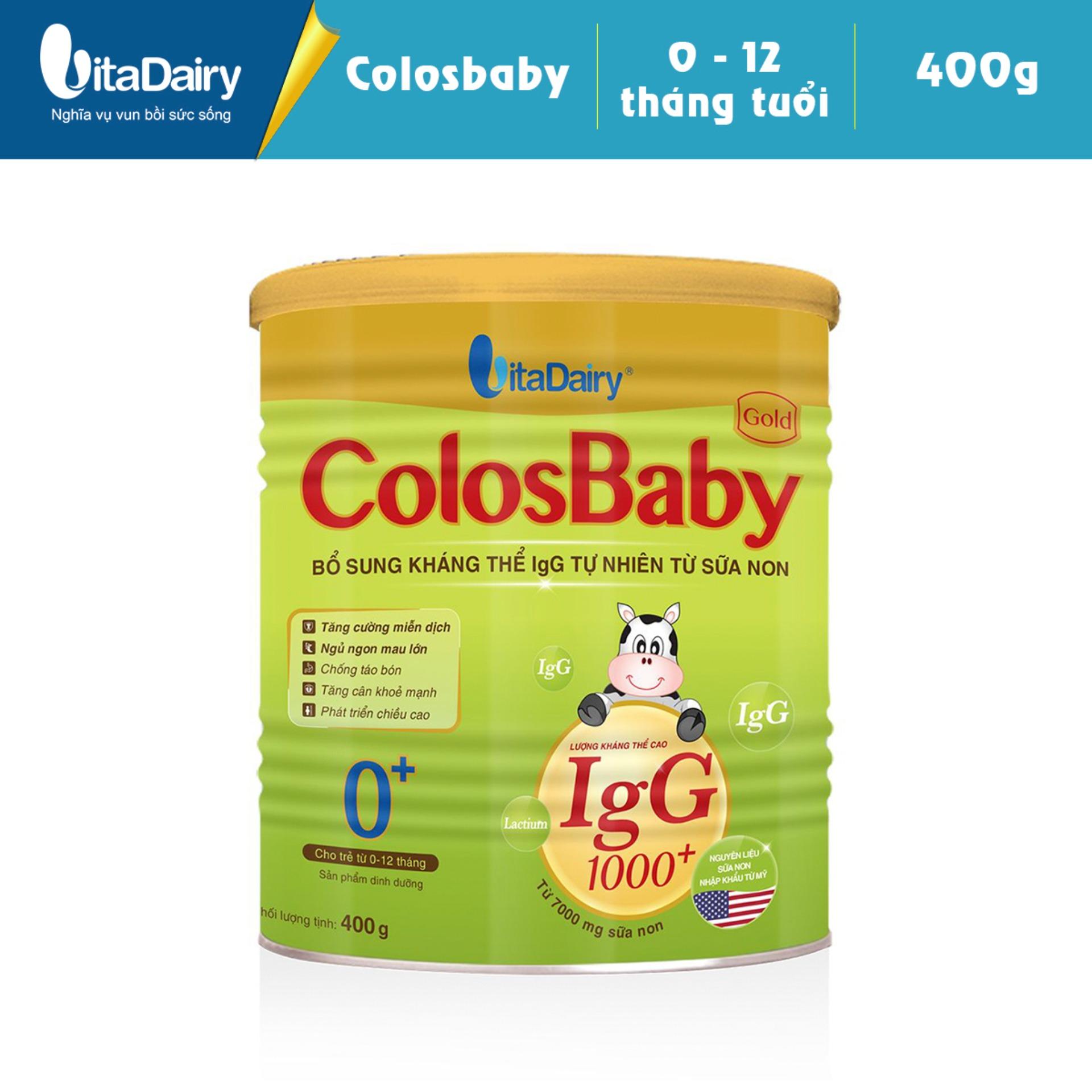 sữa bột colosbaby gold 0+ 400g 2