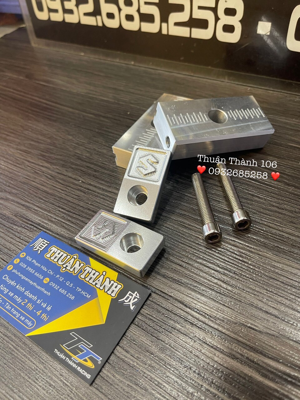 Pas Tăng Sên CNC Logo S-Xipo/Satria 2T/RGV/RGX