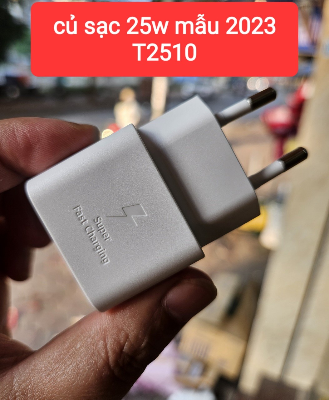 Bộ sạc nhanh Samsung Galaxy Note 10 Plus 25W Hàng chính hãng