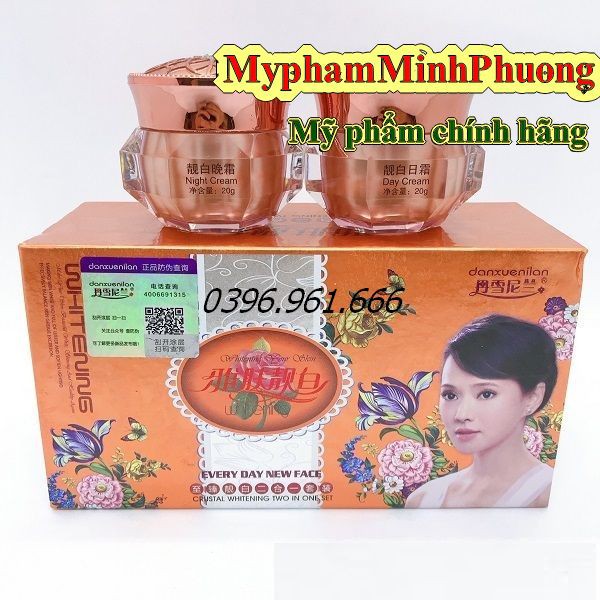 Bộ mỹ phẩm hoàng cung cam 2in1