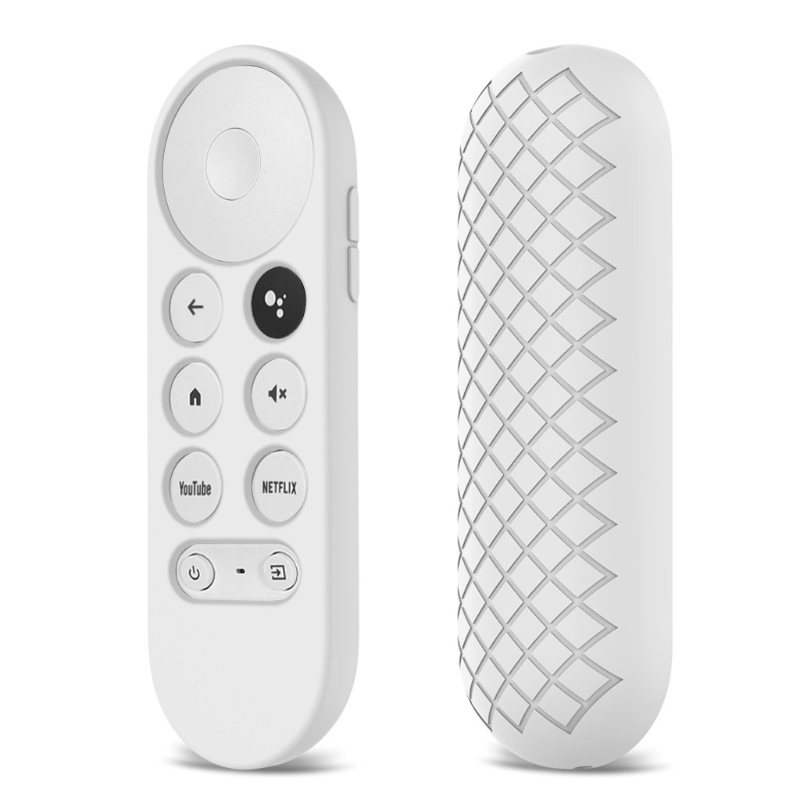 Ốp silicon mềm chống trượt cho chromecast vỏ bảo vệ điều khiển từ xa cho- chromecast tv 2020 điều khiển bằng giọng nói