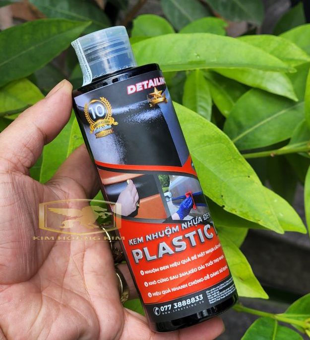 Sprayking TINH DẦU kem nhuộm nhựa Đen dàn áo Xe Máy nội thất oto bạc màu,,hàng chất lượng